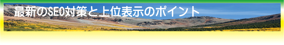 最新のSEO対策と上位表示のポイント